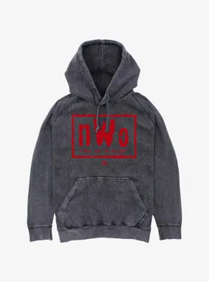 WWE NWO New World Order Mineral Wash Hoodie