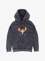 Disney Lilo & Stitch Ohana Pride Mineral Wash Hoodie