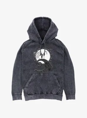 Disney Nightmare Before Christmas Meant To Be Mineral Wash Hoodie