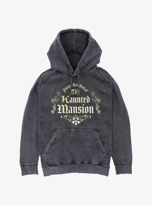 Disney Haunted Mansion Future Resident Mineral Wash Hoodie
