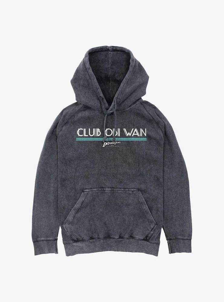 Indiana Jones Club Obi Wan Mineral Wash Hoodie