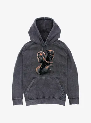 Marvel Black Panther T'Challa Unmasked Mineral Wash Hoodie