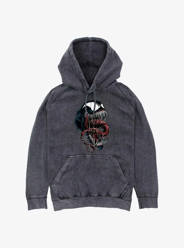 Marvel Venom Mineral Wash Hoodie