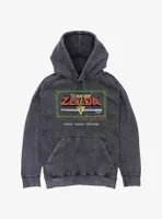 The Legend Of Zelda Classic Intro Mineral Wash Hoodie