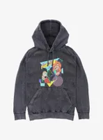 Disney A Goofy Movie Eye To Max & Roxanne Mineral Wash Hoodie