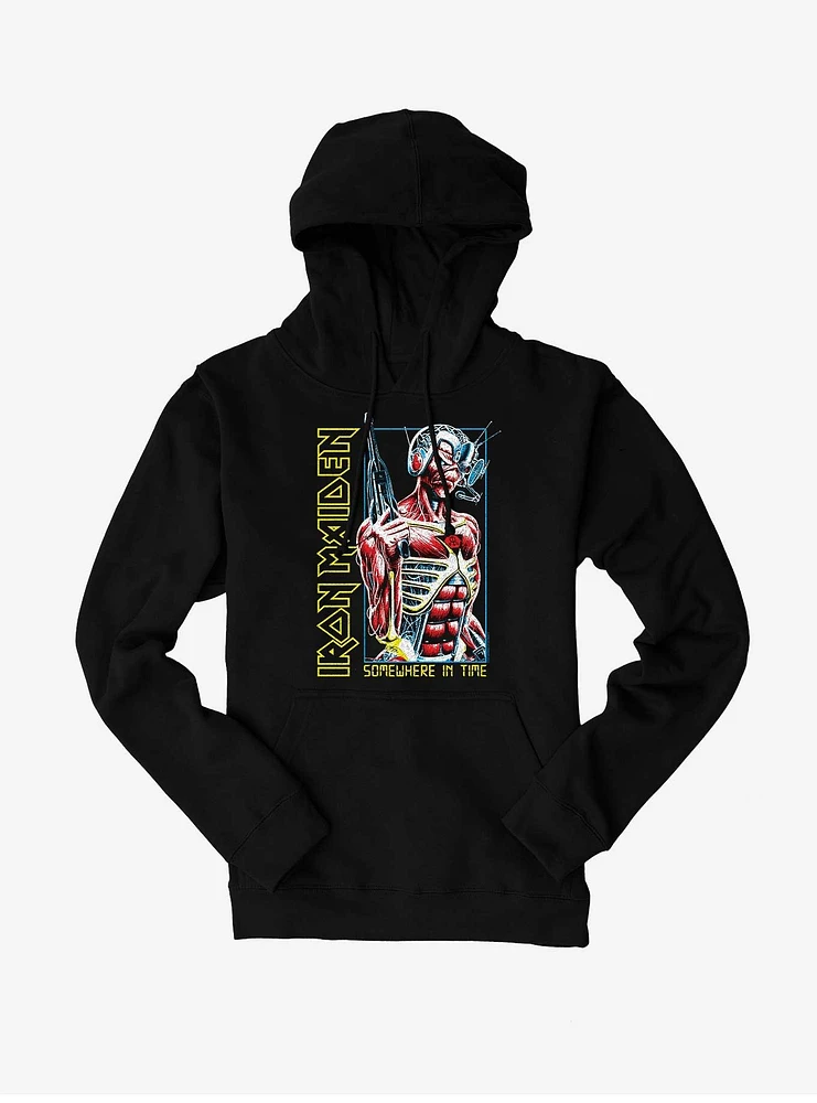 Iron Maiden Somewhere Time Eddie Hoodie