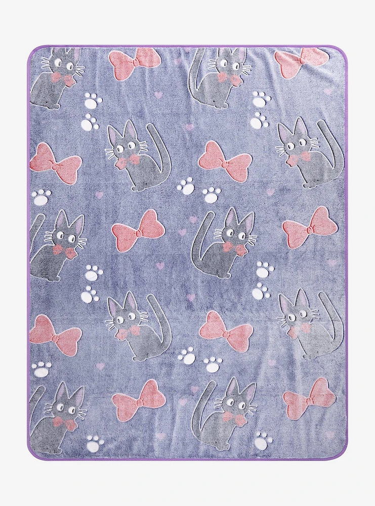 Studio Ghibli® Kiki's Delivery Service Jiji Pastel Throw Blanket