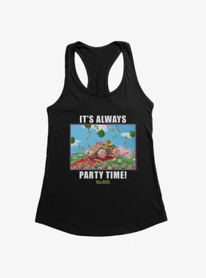 Shrek It's Always Party Time Womens Tank Top