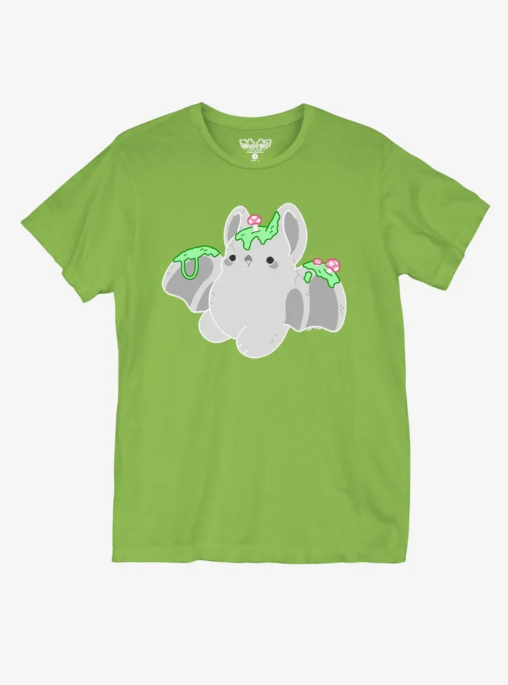 Stone Bat Boyfriend Fit Girls T-Shirt By Bright Design