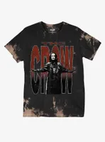 The Crow Acid Wash Boyfriend Fit Girls T-Shirt