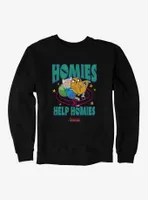 Adventure Time Homies Help Sweatshirt