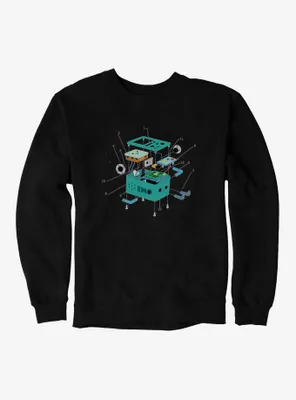 Adventure Time BMO Manual Sweatshirt