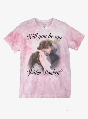 The Twilight Saga Spider Monkey Boyfriend Fit Girls T-Shirt