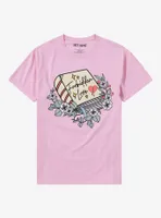 Forbidden Love Trope Boyfriend Fit Girls T-Shirt