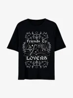 Friends To Lovers Book Boyfriend Fit Girls T-Shirt