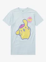 Pompompurin Peace Sign Boyfriend Fit Girls T-Shirt