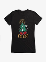 Hot Topic I'm Lit Christmas Tree Girls T-Shirt