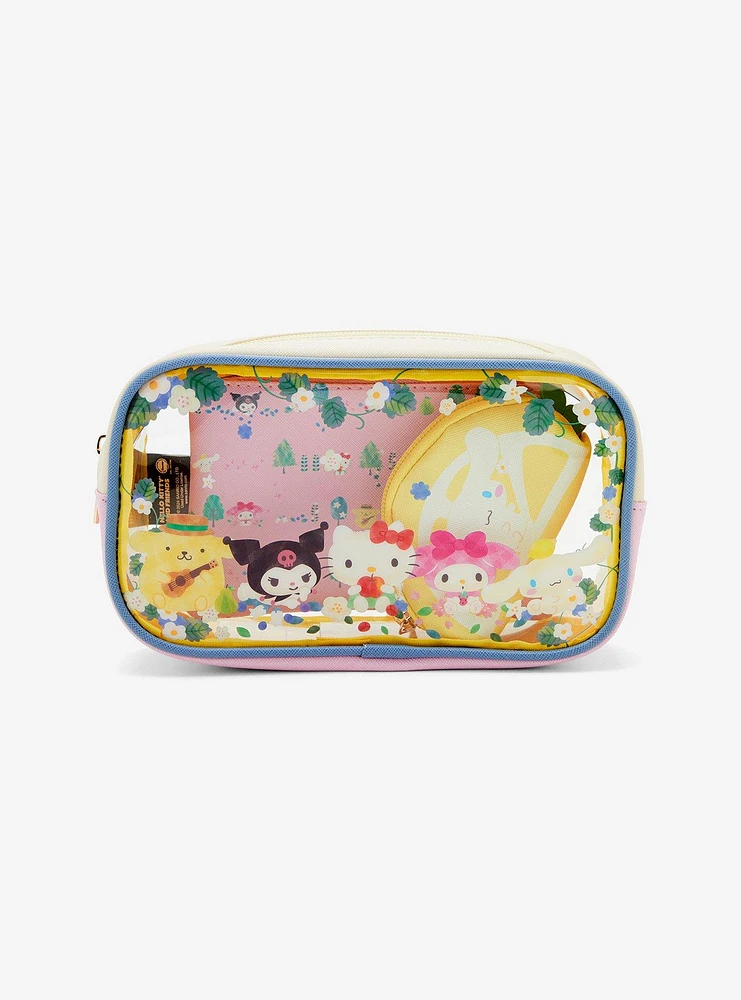 Sanrio Hello Kitty and Friends Floral Cosmetic Bag Set - BoxLunch Exclusive