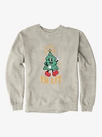 Hot Topic I'm Lit Christmas Tree Sweatshirt