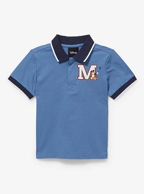 Disney Mickey Mouse Golf Letterman Toddler Polo Shirt — BoxLunch Exclusive