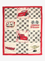 Disney Pixar Cars Lightning McQueen Quilted Baby Blanket - BoxLunch Exclusive