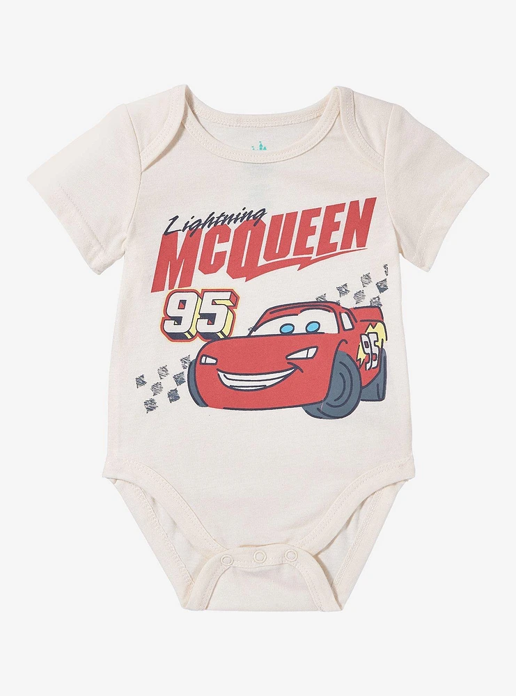 Disney Pixar Cars Lightning McQueen Infant One-Piece - BoxLunch Exclusive