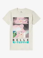 Studio Chizu Belle Character Panels Boyfriend Fit Girls T-Shirt