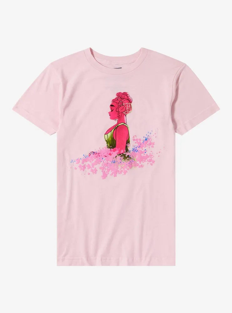 Lore Olympus Persephone Flower Boyfriend Fit Girls T-Shirt