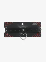 Social Collision® Heart Hardware Spike Choker