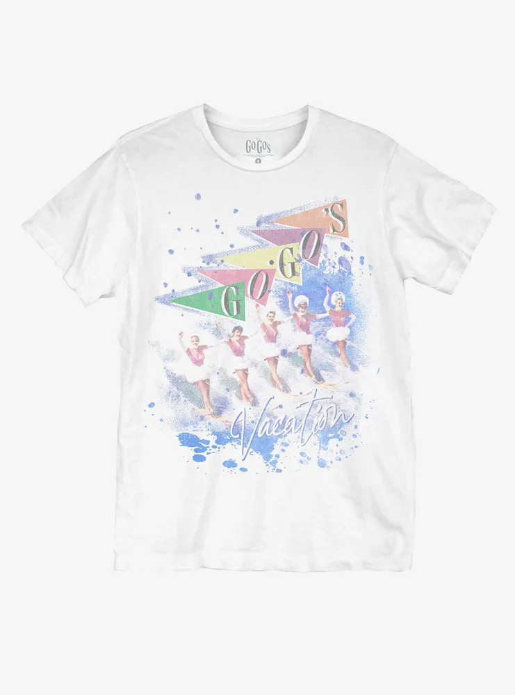 The Go-Go's Vacation Boyfriend Fit Girls T-Shirt