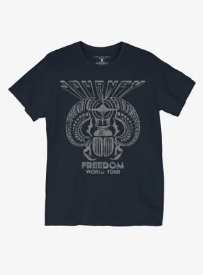Journey Freedom World Tour Boyfriend Fit Girls T-Shirt