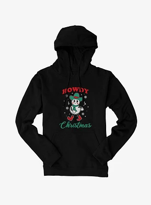 Hot Topic Howdy Christmas Snowman Hoodie