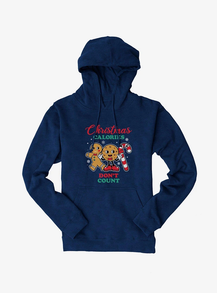 Hot Topic Christmas Calories Don't Count Hoodie