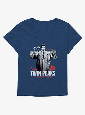 Twin Peaks Agent Cooper Girls T-Shirt Plus