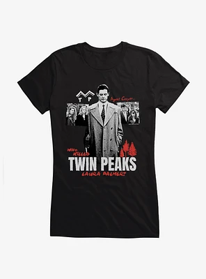 Twin Peaks Agent Cooper Girls T-Shirt
