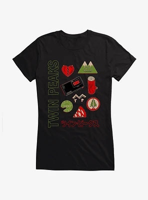 Twin Peaks Icons Girls T-Shirt