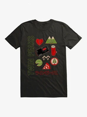 Twin Peaks Icons T-Shirt