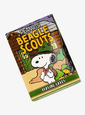 Peanuts Snoopy Beagle Scouts Playing Cards