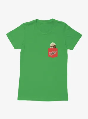 A Christmas Story Shoot Eye Faux Pocket Womens T-Shirt