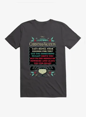 Christmas Vacation Can I Refill Your Eggnog For You? T-Shirt