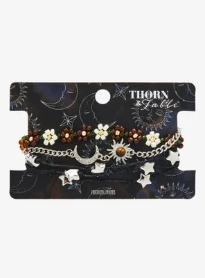 Thorn & Fable Grunge Celestial Bracelet Set