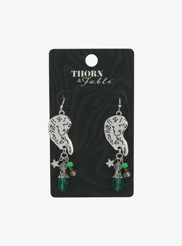 Thorn & Fable Melting Clock Drop Earrings