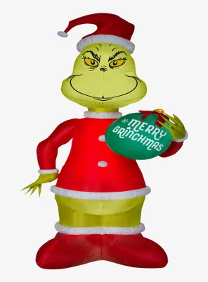 The Grinch Merry Grinchmas Airblown