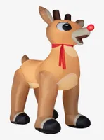 Rudolph the Red-Nosed Reindeer with Scarf Giant Airblown