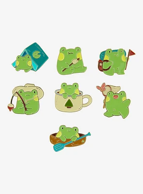 Campfire Frog Blind Box Enamel Pin By Arcasian
