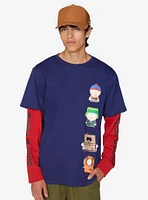 South Park Character Outfits Long-Sleeve Twofer