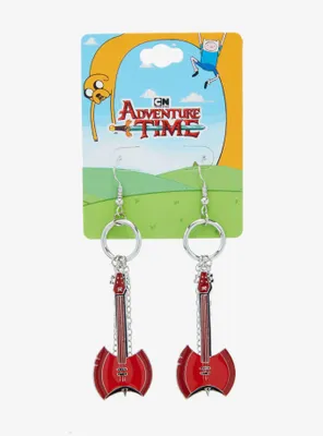 Adventure Time Marceline Bass Guitar Drop Earrings