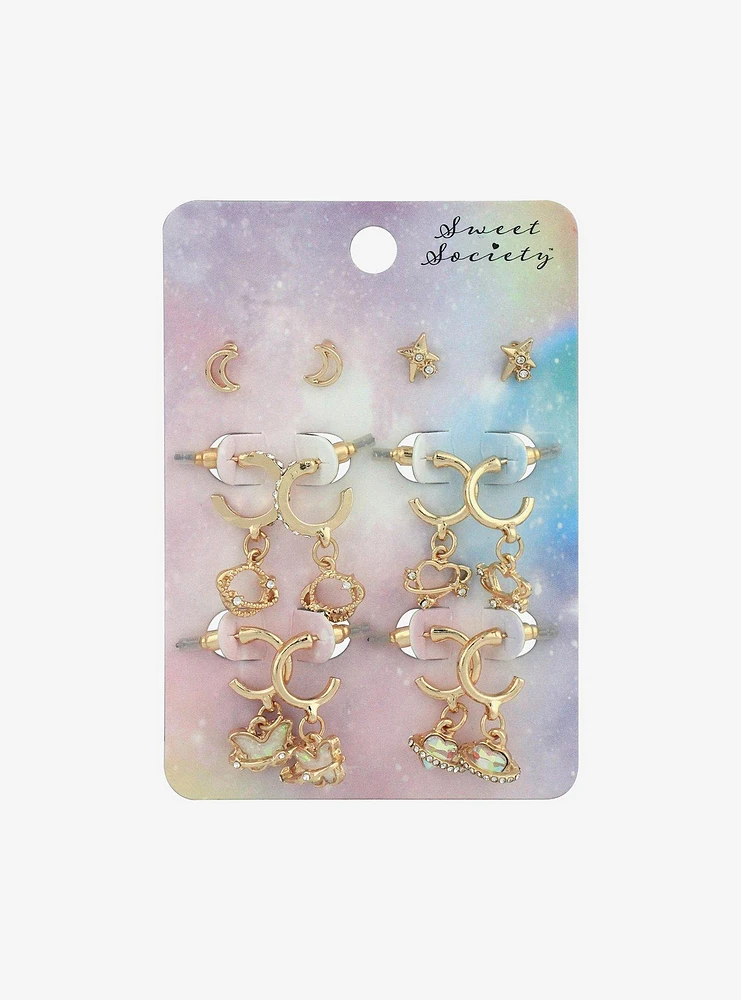 Sweet Society Celestial Butterfly Earring Set