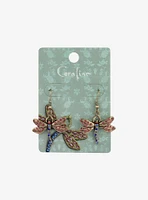 Coraline Dragonfly Drop Earrings