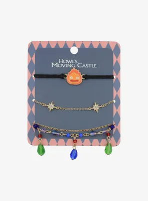 Studio Ghibli Howl's Moving Castle Gems Bracelet Set